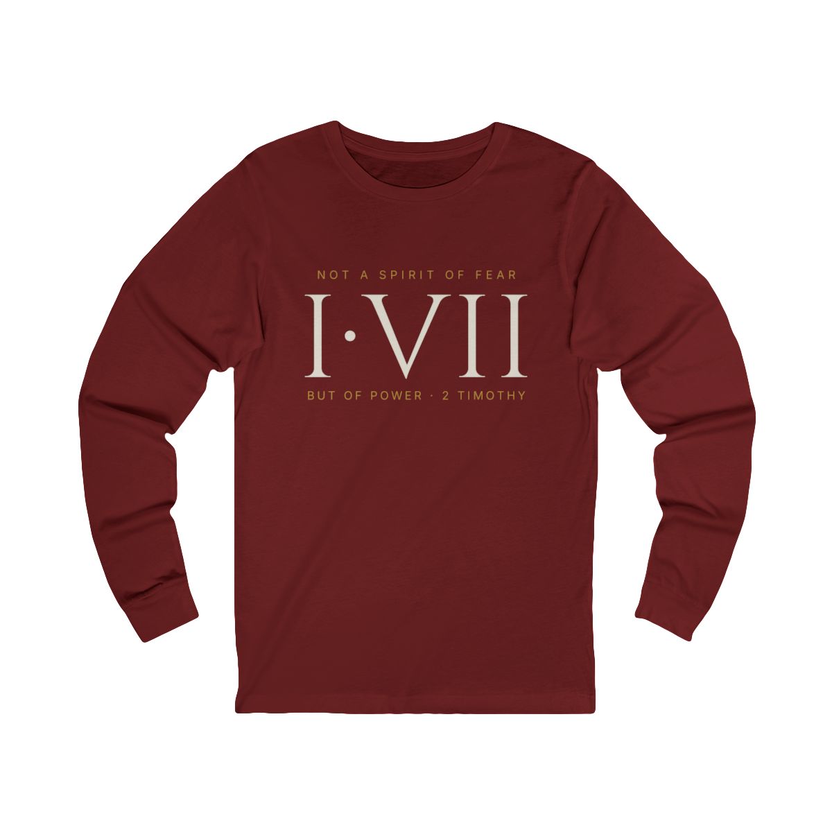 Not A Spirit Of Fear Long Sleeve - Image 3